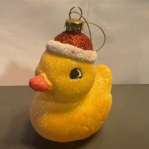 Yellow Xmas Duck